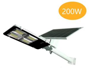 Quality Remote Control 200W IP66 Solar LED Street Light for sale