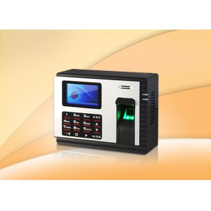 Embedded fingerprint time attendance machine Clocking Systems with Check in /
