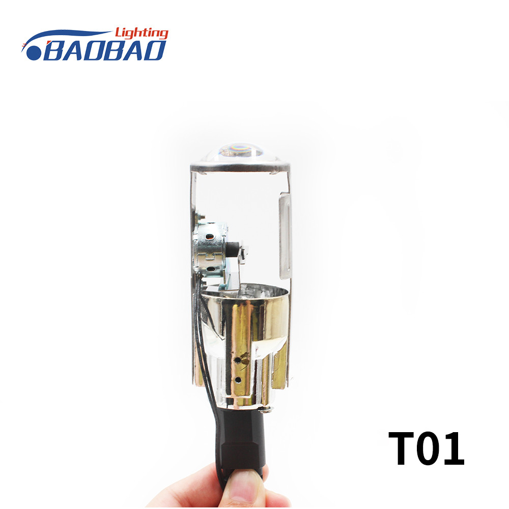 T01 H4 bulb with lens 35w 55w motorcycle hid xenon conversion kit
