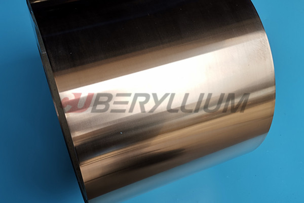 Temper 1/2H CuBe2 Beryllium Copper Strip 0.8mmx59mm In Coil