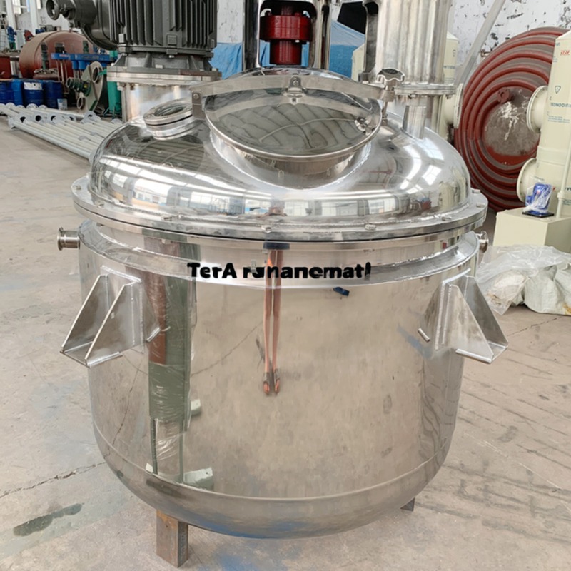 0.75kw Multi-function Electric Stirring Stainless Steel Reaction Dispersing Emulsifying Kettle for Chemical