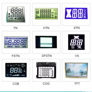 Customized Coffie Machine Screen Display VA 7 Segment LCD Module