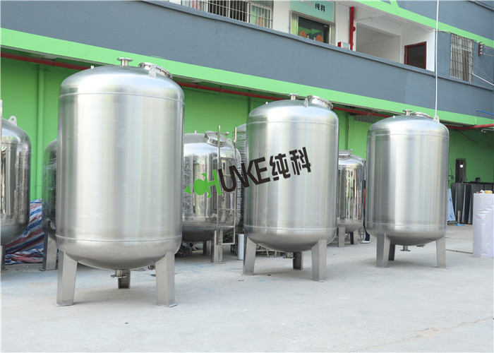 Stainless Steel SS304 Water Filter Tank Carbon Filter Sand Filter Housing Water/Milk/Juice/Beer Storage Tank