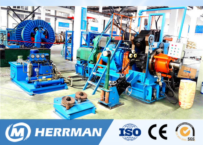 Aluminum Conklad And Conform Extrusion Armouring Machines For OPGW / ACS Wire