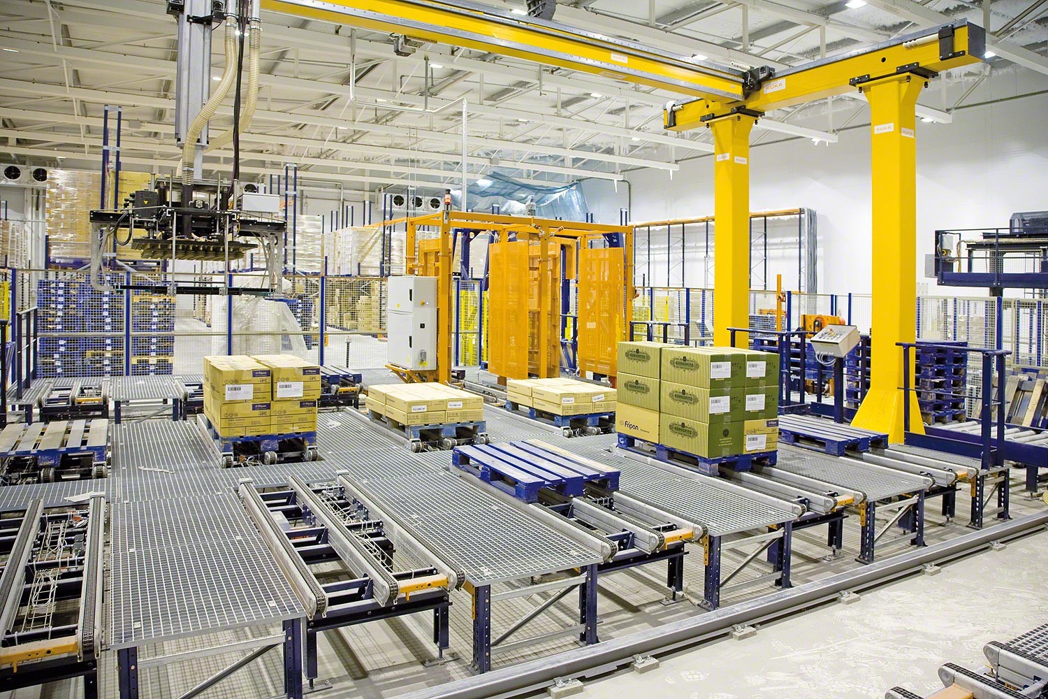 Stereoscopic ASRS System With High Space Utilization And Stocktaking