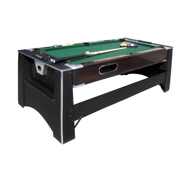 2 In 1 Flip Game Table MDF With PVC , Multi Function Swivel Game Table