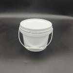 Reusable Stackable 20lt Round Plastic Bucket With Lid Leakproof