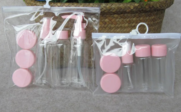 Promotional Frosted PVC Zipper Bag , Heat Seal Vinyl Zipper Bags