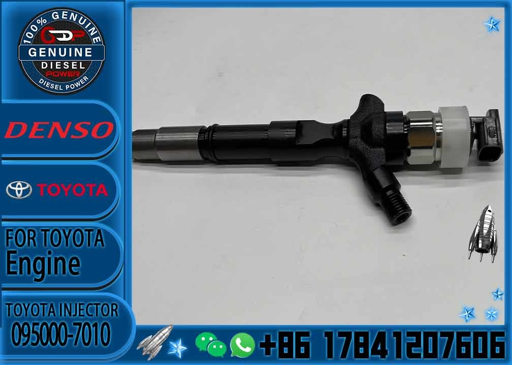 D-ENSO 095000-7010 23670-39165 original new Diesel Fuel Injector 095000-7010 For T-oyota Truck 2KD Engine