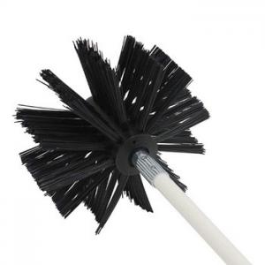 Quality Nylon Filament Flexible Chimney Cleaning Brush Kit 4 Inch Dryer Vent Cleaner Brush for sale
