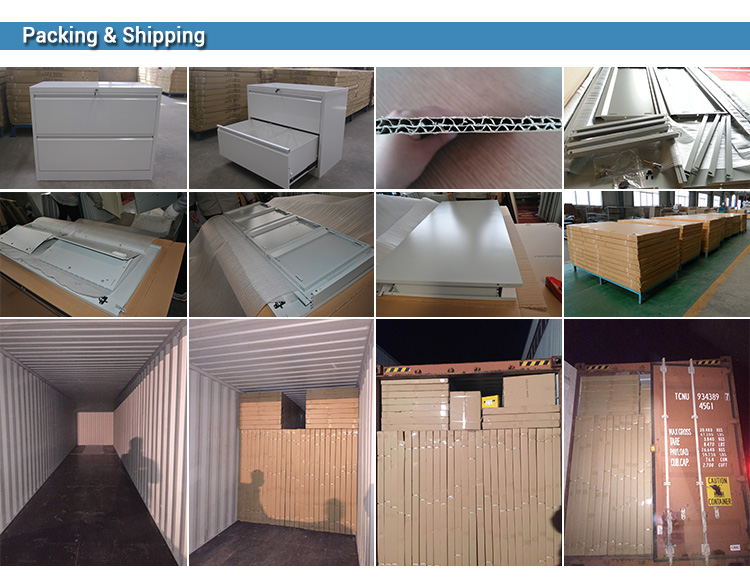 0.092 CBM 900mm Width File Hanger 2 Drawer Cabinet