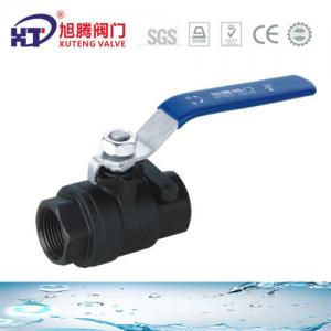 Quality 2-PC Screwed End Ball Valve CE APPROVED with GB/T12237 Standard and Customized Request for sale