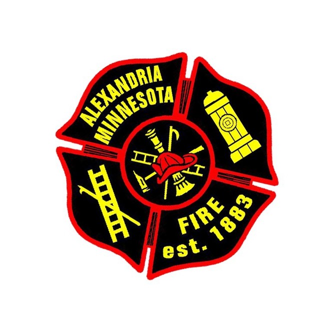 OEM Design Shaped Twill 4in Fire Station Patches Iron On Badges