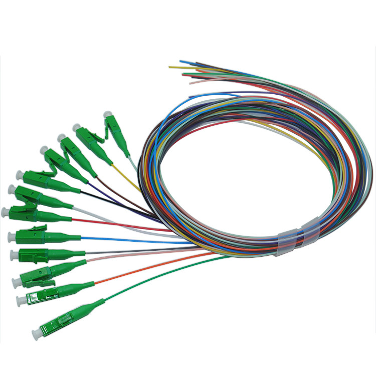MPO MPO To LC Patch Cord Cable 12 Core 0.9mm Singlemode