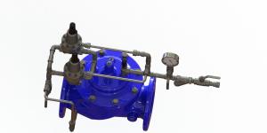 Quality Hydraulically Operated Surge Anticipating Control Valve With SS304 Pilot for sale