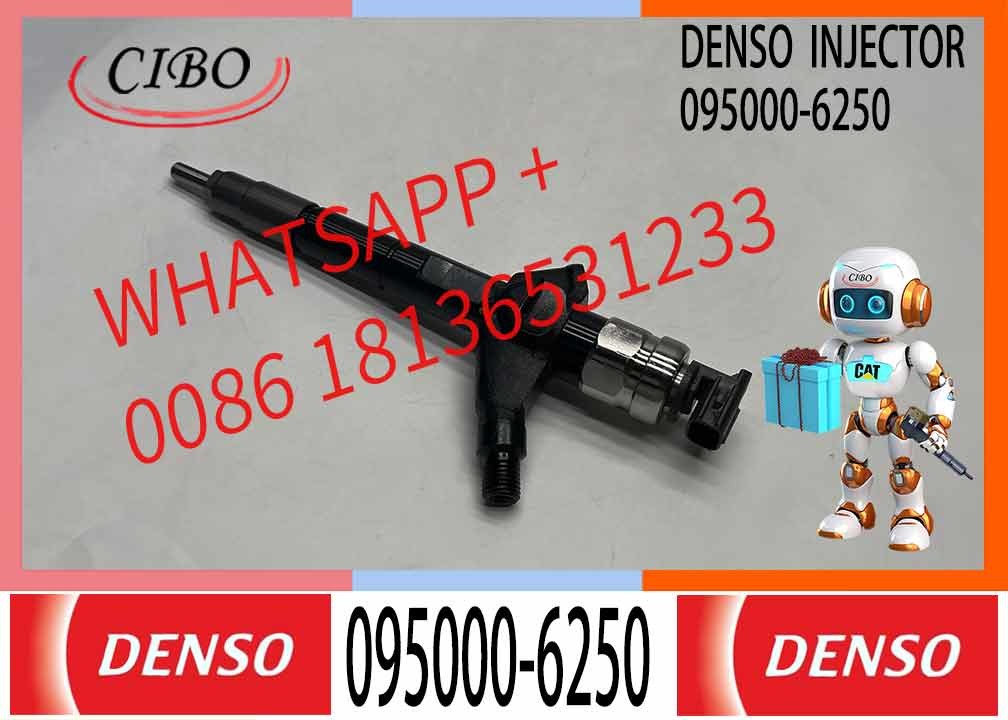 Common Rail Diesel Fuel Injector 16600-EB70D 16600EB70D 095000-6250 For Nissan Navara Engine