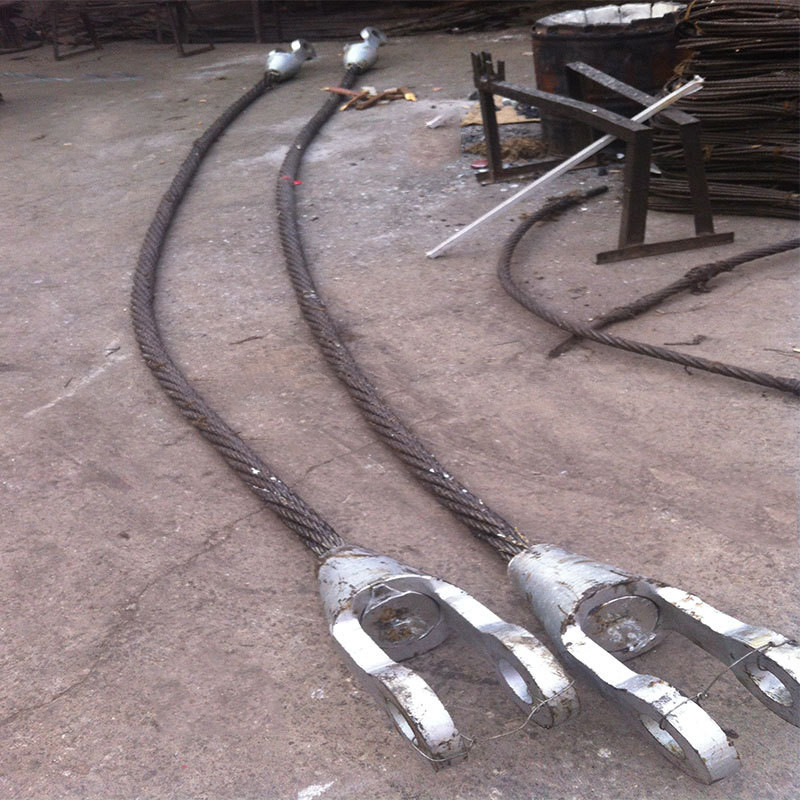 Open Spelter Socket Steel Wire Sling Heavy Duty Forged