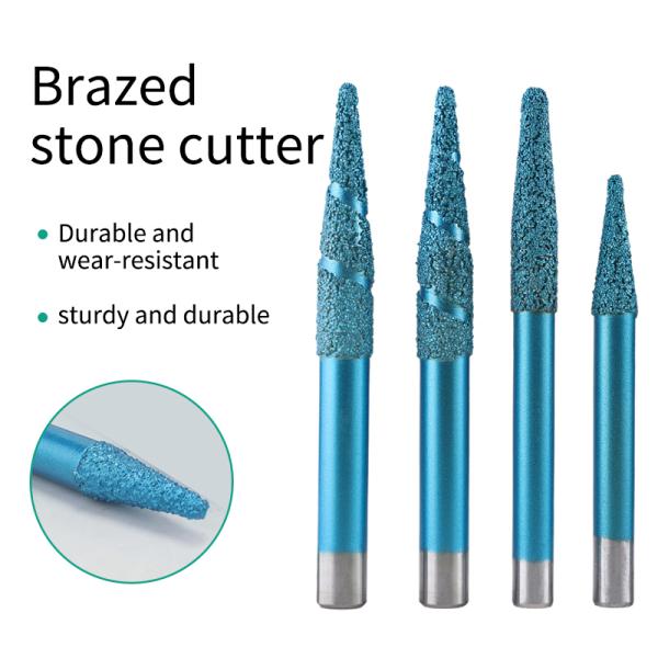 Ball Nose Marble Drill Bit 10mm 12mm 16mm Stone Router Bit