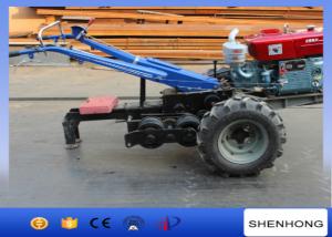 China 15HP Tower Erection Tools Double Capstan Hand Tractor Winch For Cable Pulling on sale