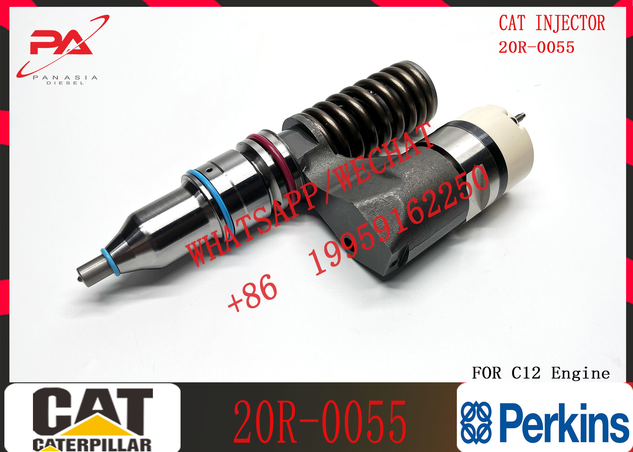 CAT C10 C12 Common Rail Fuel Injector 20R-0055 317-5278 212-3465 212-3468 317-5278 187-6549