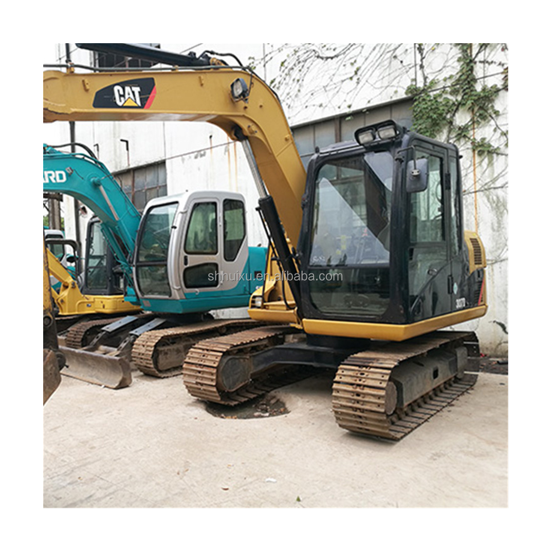 Used excavators cat307 Mini crawler Digging Machine excavator used CAT307D 7T Caterpillar Excavator Caterpillar in stock