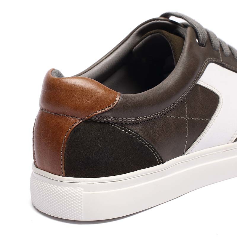 Microfiber Lining Black Leather Casual Shoes Euro 39 40 41 Size