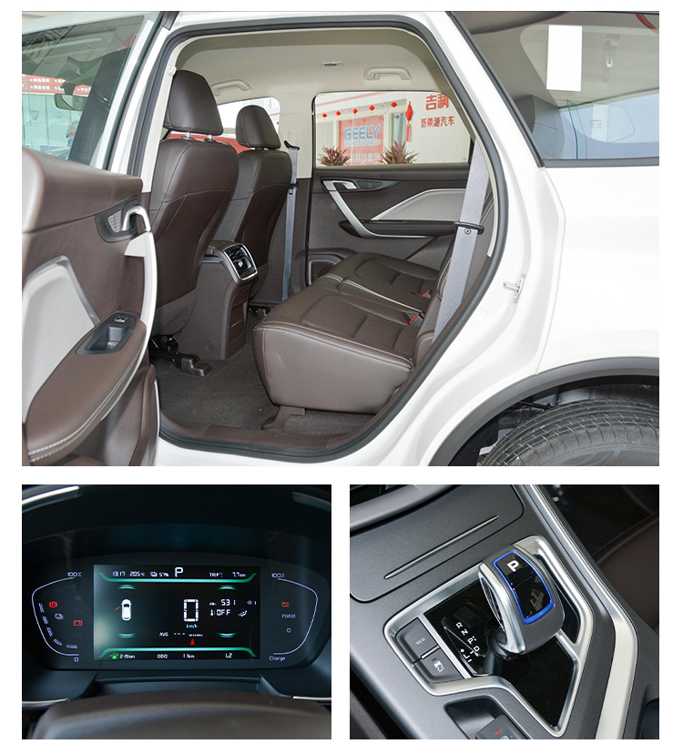 2023 Luxury 4 Seater Electric Car Lifan Maple Leaf 80v Adult Energy Vehicle 139L Luggage Compartment Volume