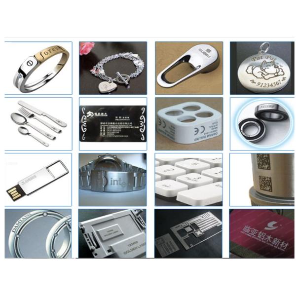 Lightweight 50w Fiber Laser Marking Machine For Metal