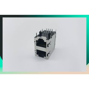 Through Hole Mounting 8P8C 2X1 RJ45 Network Connector