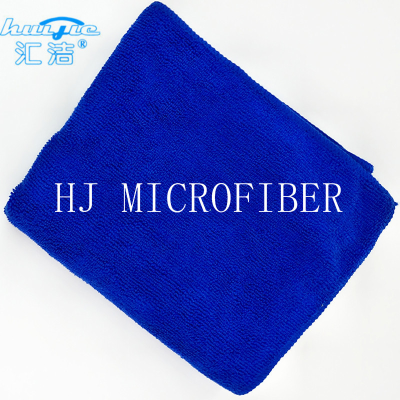Morden Household Cleaning Towel Blue Microfiber Cleaning Cloth Hotel Hand Towel 40*40
