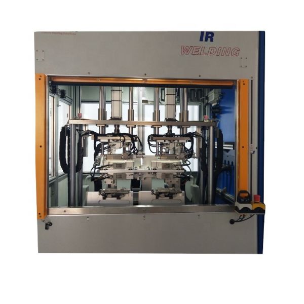 PA66+GF30 High-accuracy Infrared Hot Plate Plastic Welding Equipment with 11 - 22 kg/h Output and 1 Year Warranty