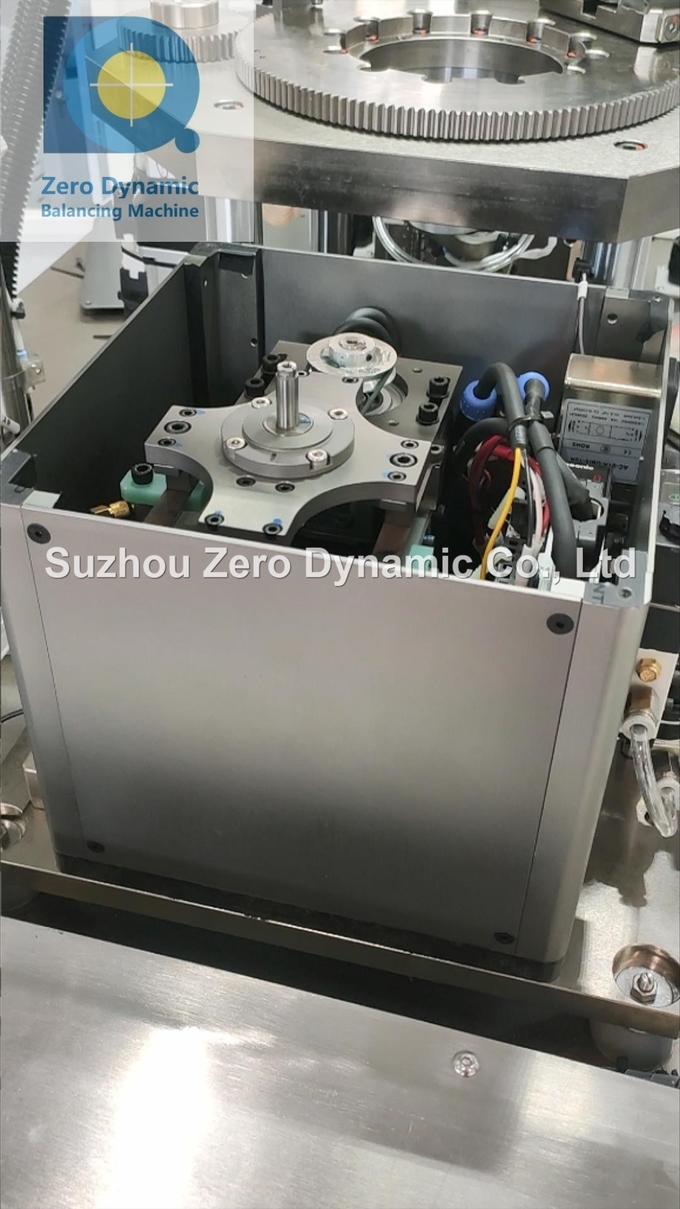 Brushless Plastic Fan Blade Automatic Balancing Machine, Two-station Axial Cooling Fan Double-plane Balancing Machine