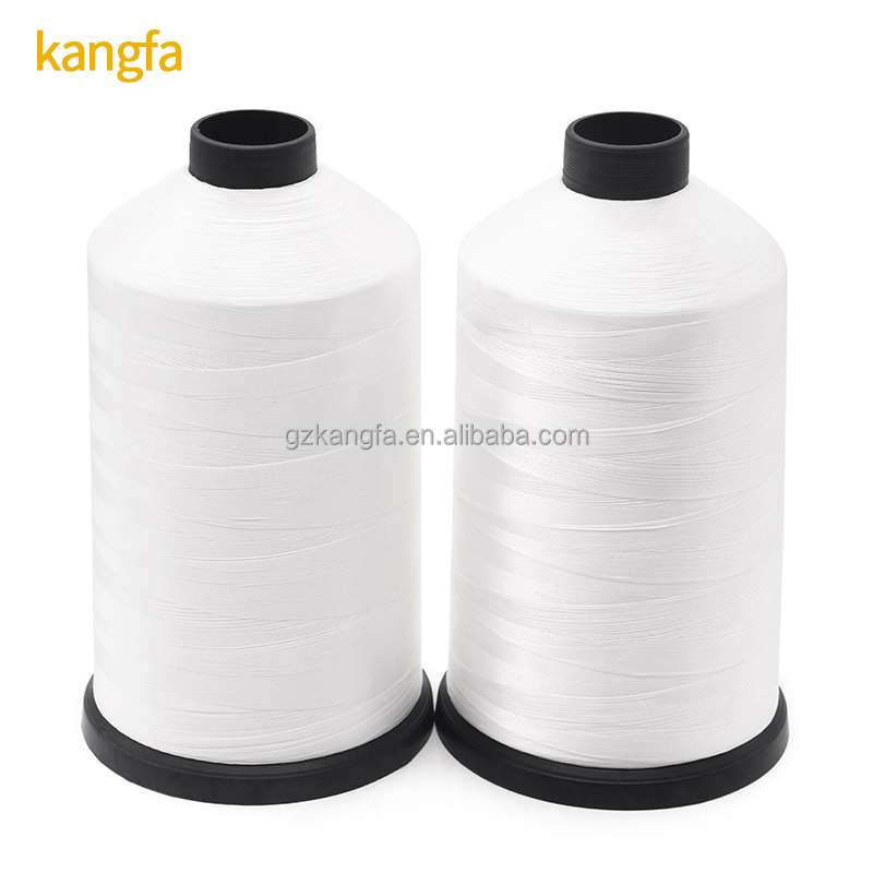 High Strength 100% Polyester V69 210D/3 Sewing Thread for TEX70 Bonded Long Yarn
