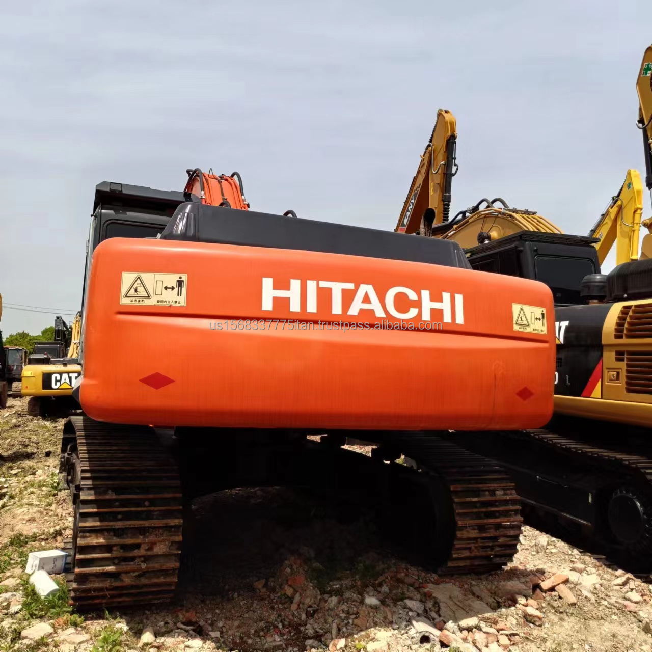 202 kw Engine Hitachi ZX350 Used Crawler Excavator for Heavy Duty Construction in Japan