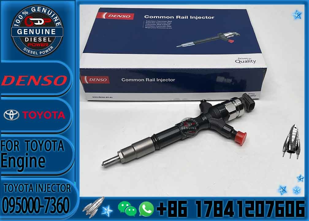 Hot Sale Fuel Unit Injector 095000 7360 0950007360 Common Rail Injector 095000-7360 for Toyota