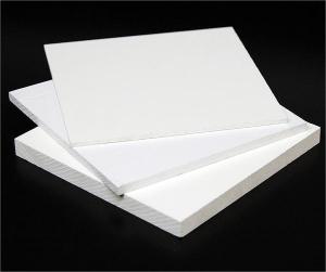 Quality Rotproof 10mm Shop White PVC Board / Foam Board Insulation For Decorative for sale