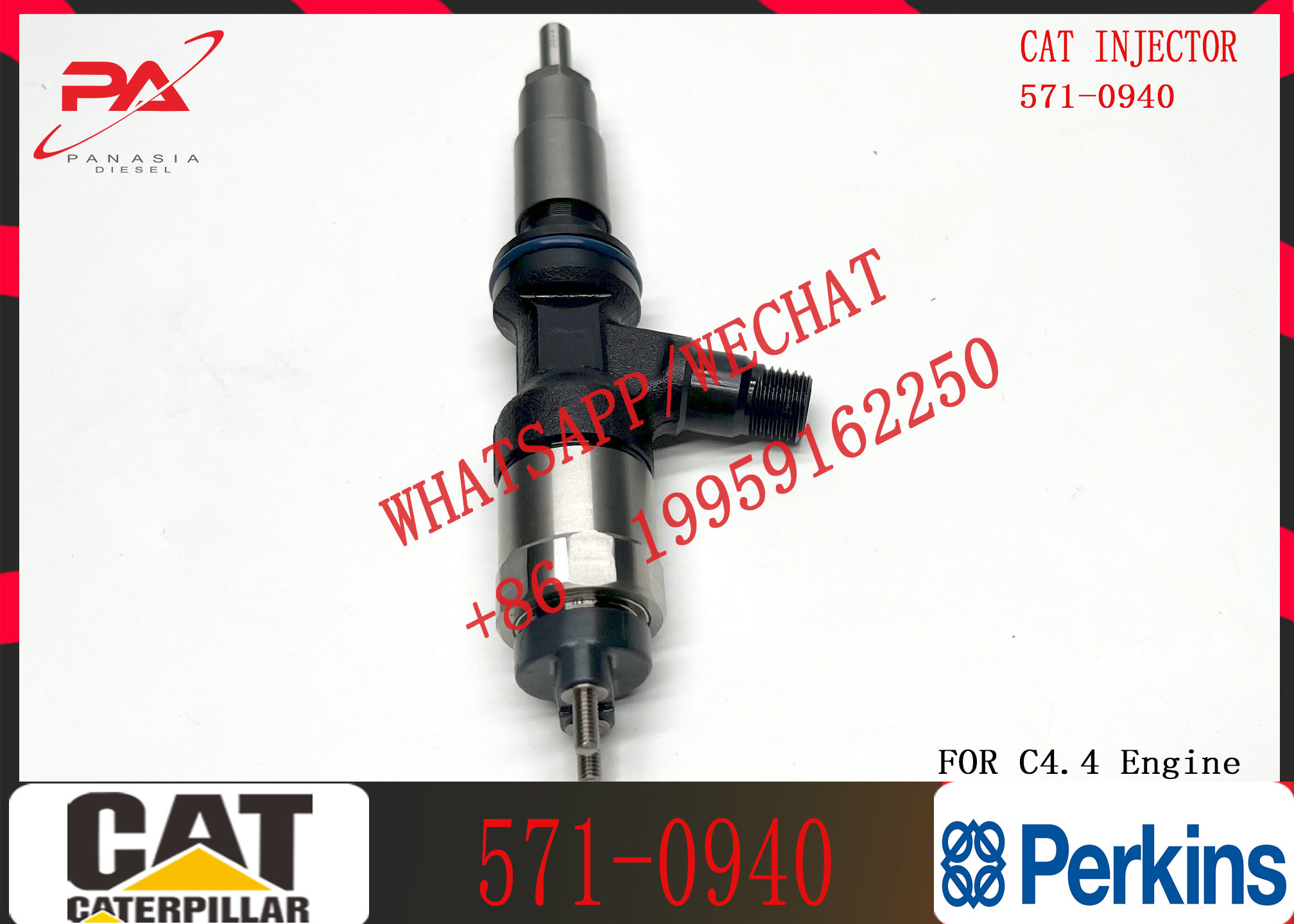 Engine 0R9-539 Commonl Fuel Injector 571-0940 418-3229 370-7287 370-7286 370-7281 4336862