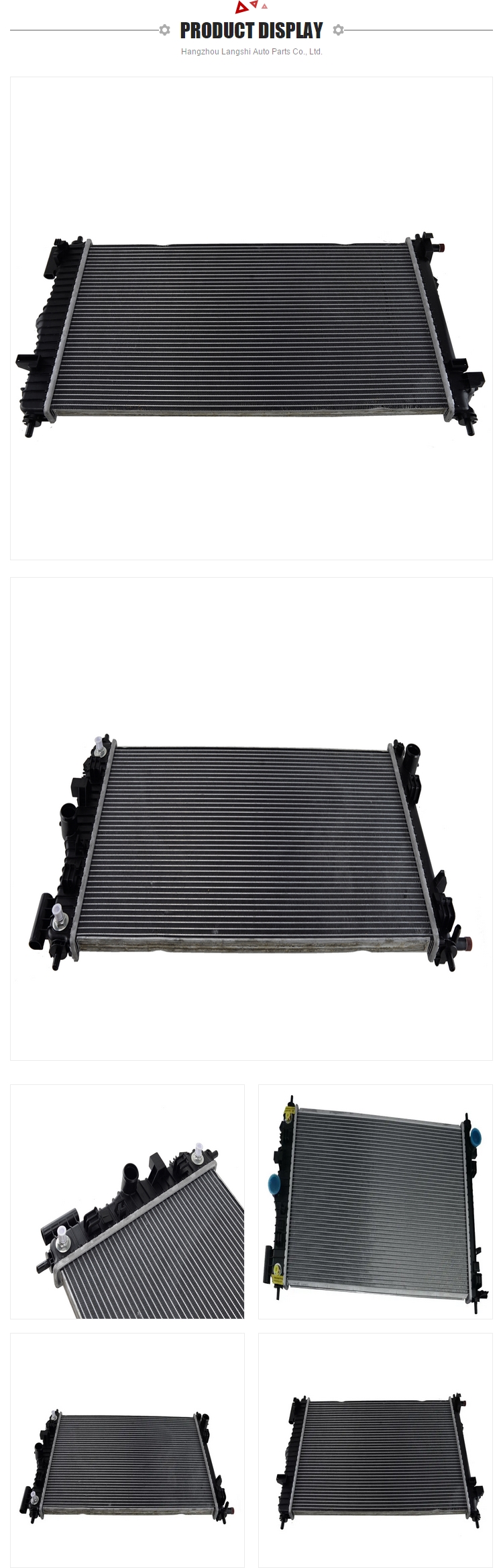 13241722 Auto Parts Cooling System Aluminum Radiator for Chevrolet Malibu and Buick