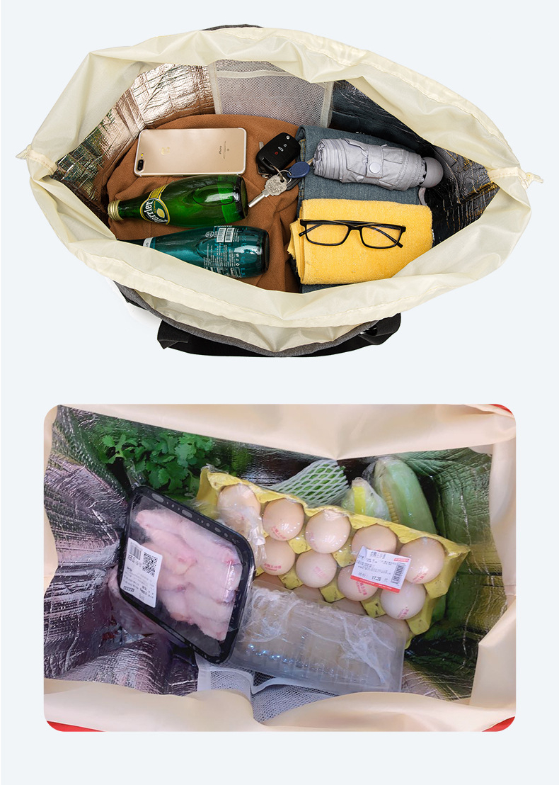 High Quality Multifunctional Shopping Bags Portable Collapsible Bag for Women