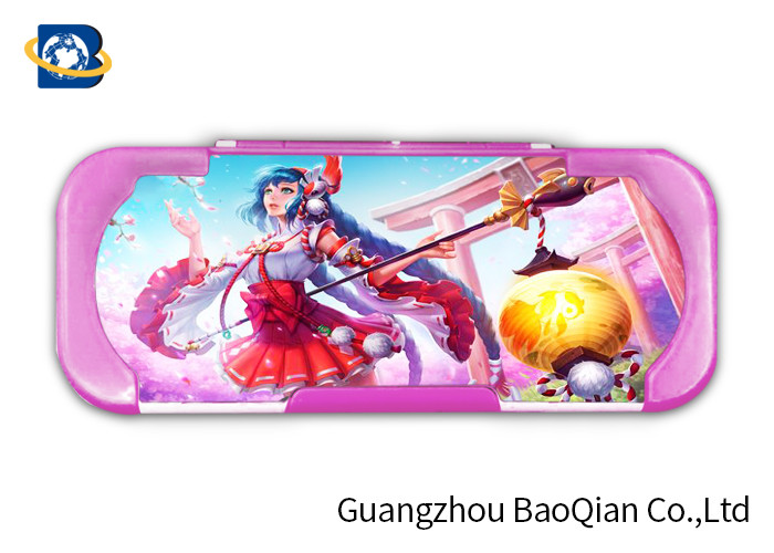 Plastic Pencil Box 3D Lenticular Printing Service 4 Colour 3D UV Printing Stationery