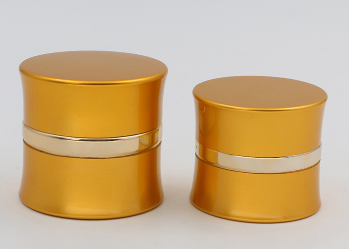Aluminum Frosted Cosmetic Jars , Hand Cream 50ml Cosmetic Containers