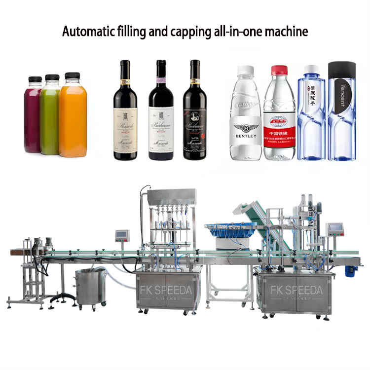 Automatic Bottle Water Filling Machine for High Accuracy Mineral Water Production Line