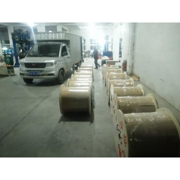 Gyfty Stranded 12 Core G652D SM FRP Outdoor Fiber Optic Cable