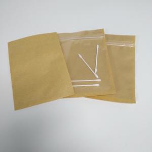 Quality Brown Kraft Tea Bags Packaging Flat k Mylar 12*17.5cm Customed Printing for sale