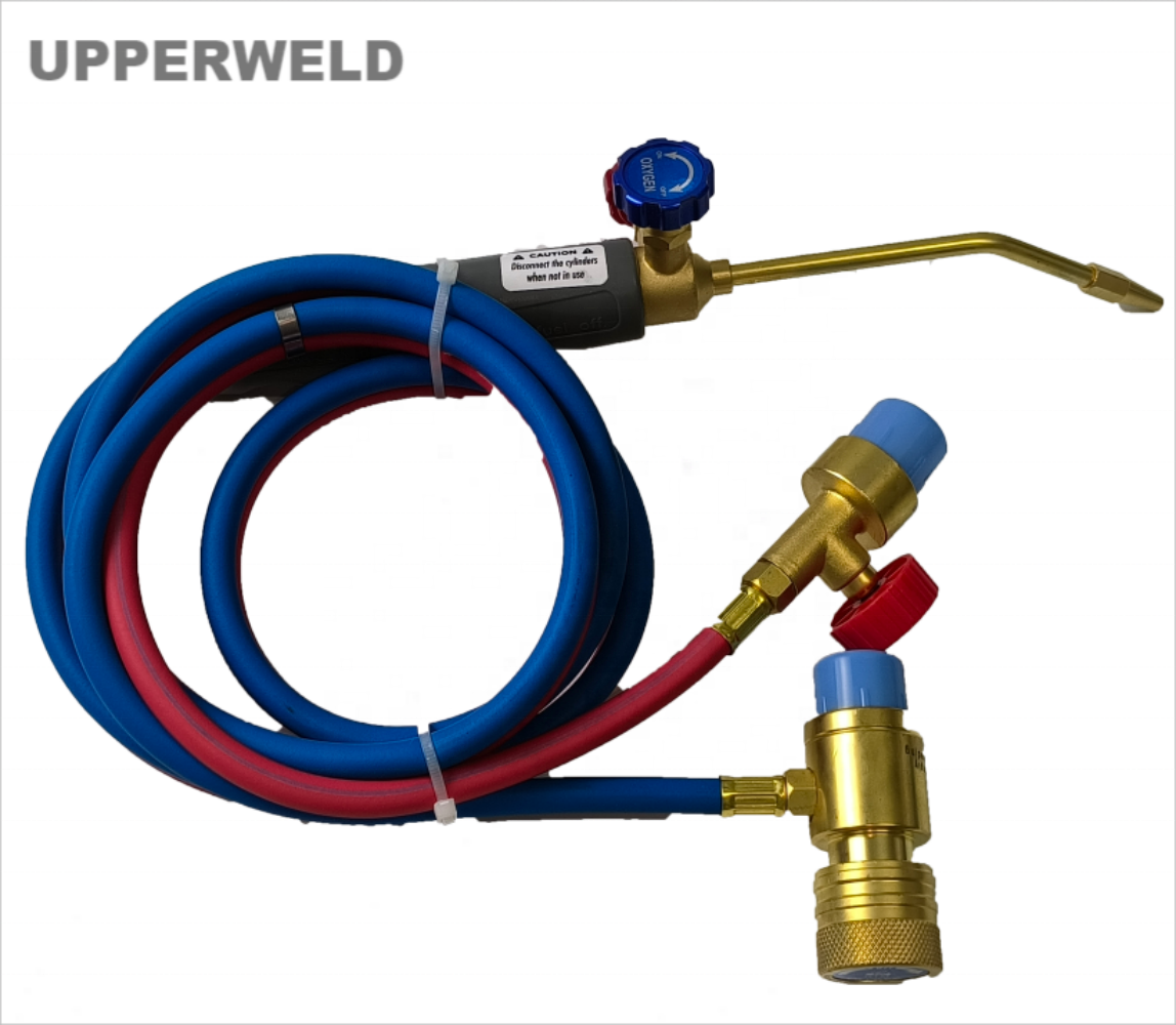 Oxygen MAPP Torch Kit for Soldering and Brazing Temperature up to 3550C Portable Design