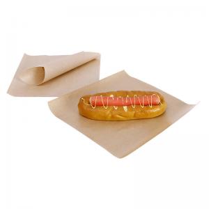 China Food Grade Wrapping Paper Greaseproof Kraft Paper Material Customized Size on sale