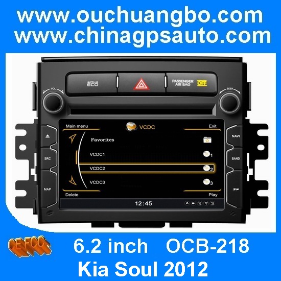 Ouchuangbo S100 Platform DVD Player GPS 3G Wifi Navi Radio RDS For kia soul 2012 OCB-218