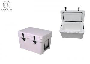 Quality 25L Mini Heavy Duty Roto Molded Cooler Box , 7 Day Coolers Camping Ice Cooler Box for sale