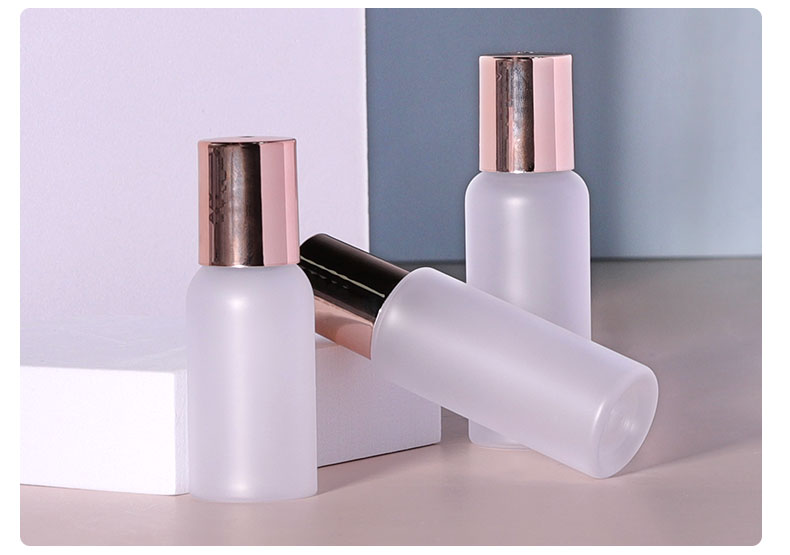 PET Custom Lotion Bottles 30ml 55ml Essential Oils Bottle For Skincare