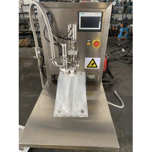 Quality Customized Non-Aseptic BIB Filling Machine SUS304/316 For 1-25L Bag In Box Oil/Juice/Sauce Filler With PLC for sale